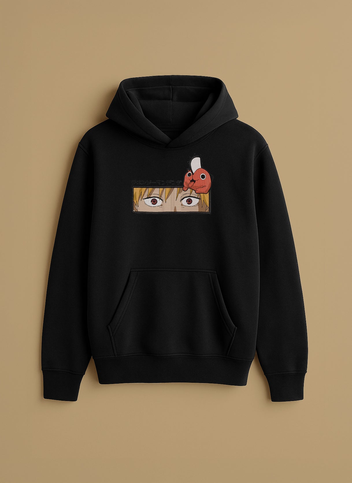 Chainsaw Man Eyes with Pochita – T-Shirt & Hoodie