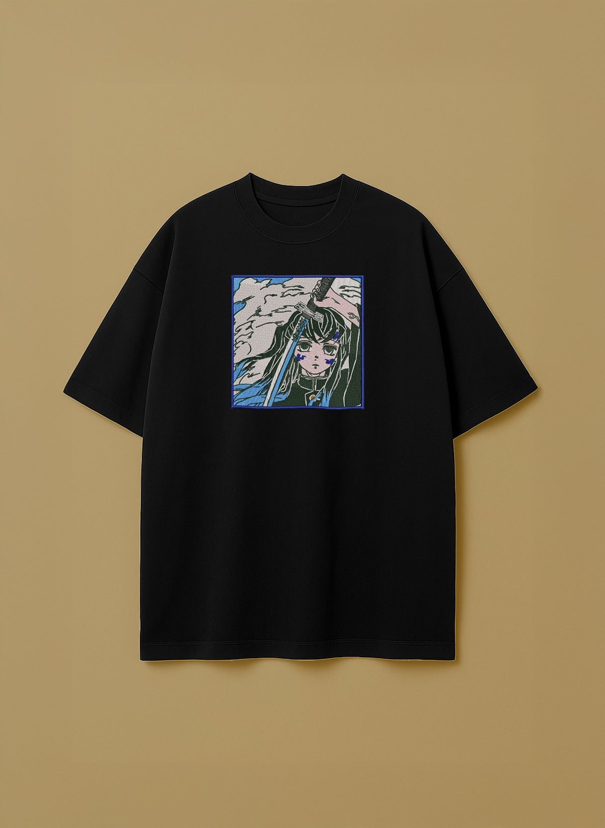 Muichiro Tokito with Sword – T-Shirt & Hoodie
