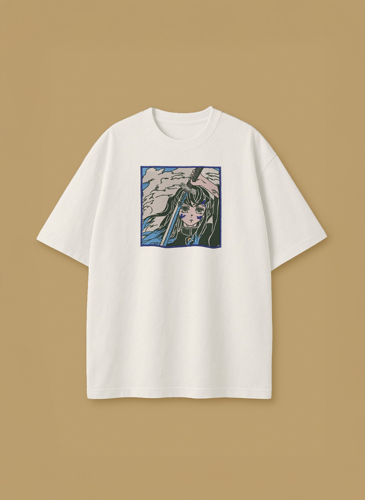 Muichiro Tokito with Sword – T-Shirt & Hoodie