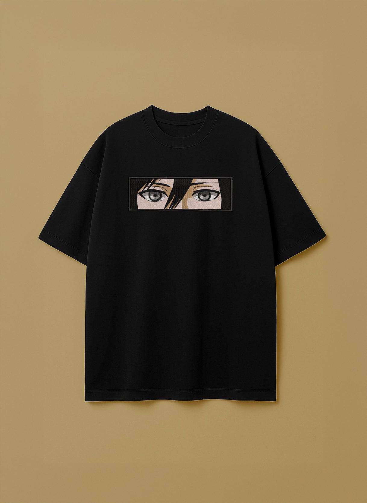 Calm Eyes of Mikasa Ackerman Close-Up - T-Shirt & Hoodie