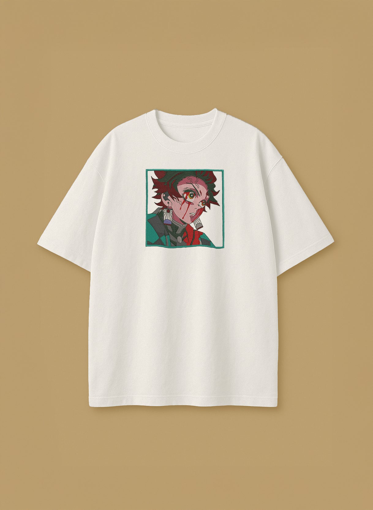 Tanjiro Kamado with Demon Slayer Mark - T-Shirt & Hoodie