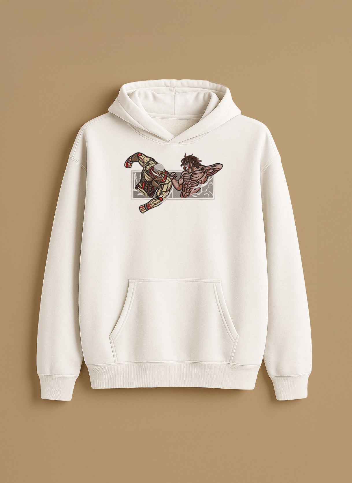 Armored Titan vs Attack Titan Fight – T-Shirt & Hoodie