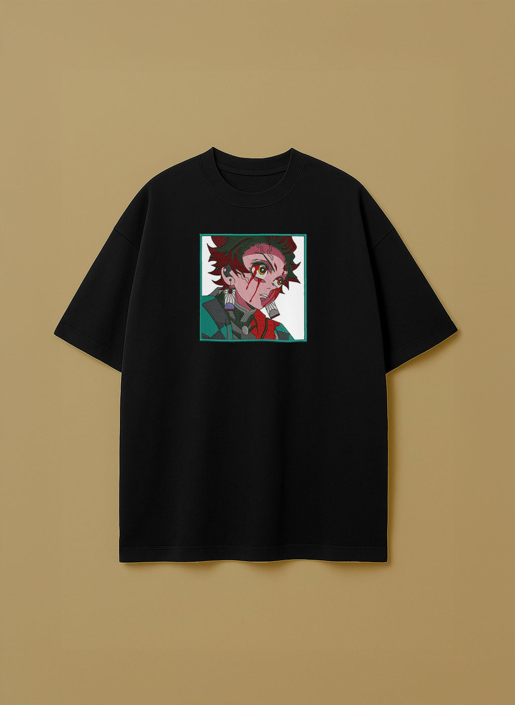 Tanjiro Kamado with Demon Slayer Mark - T-Shirt & Hoodie