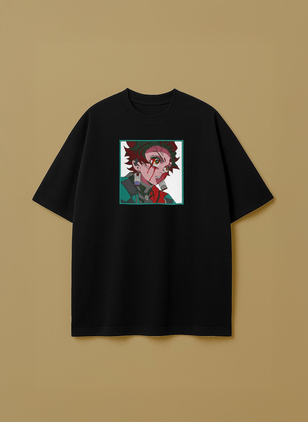 Tanjiro Kamado with Demon Slayer Mark - T-Shirt & Hoodie