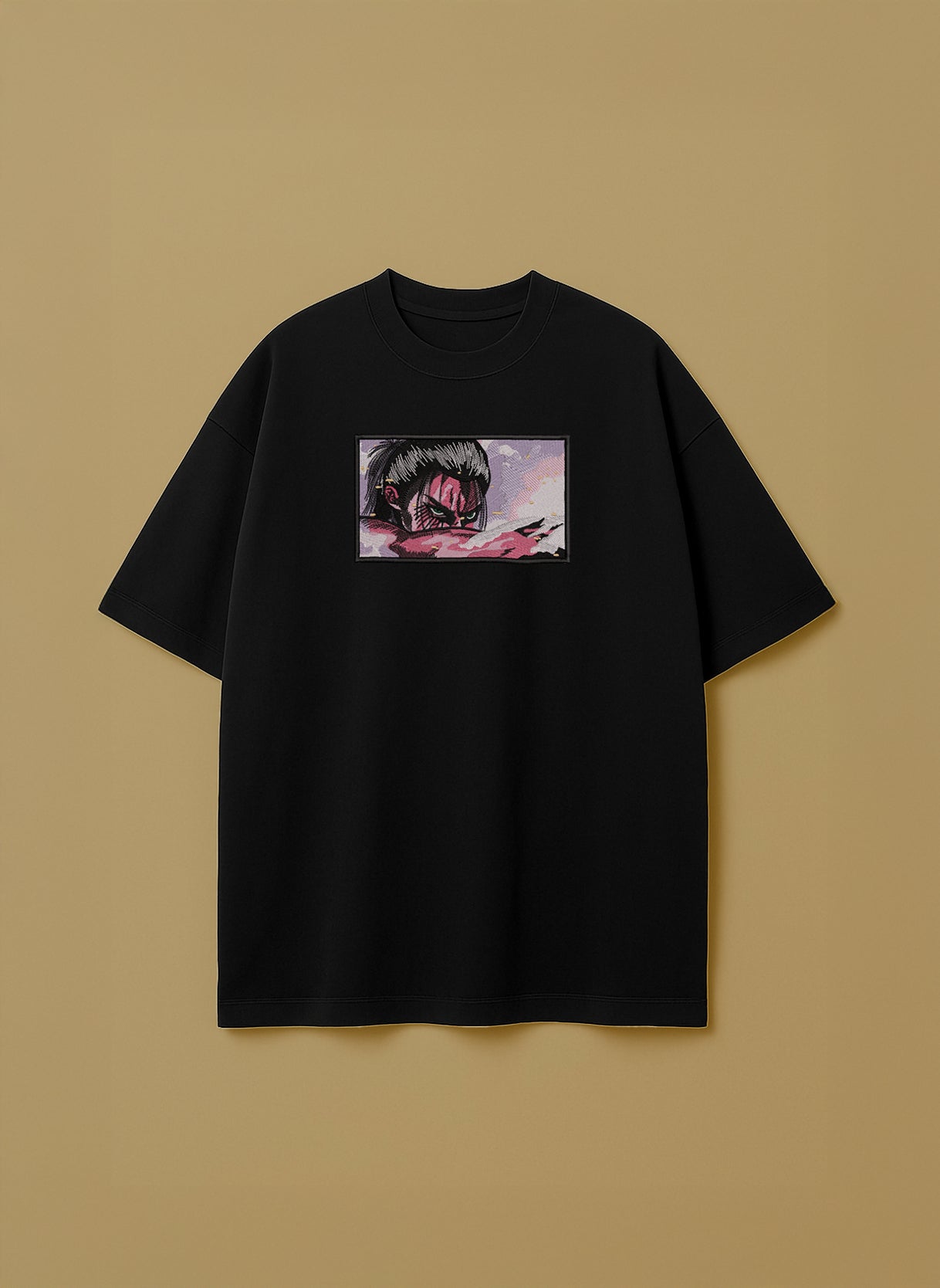 Eren’s Intense Eyes in Shadows – T-Shirt & Hoodie