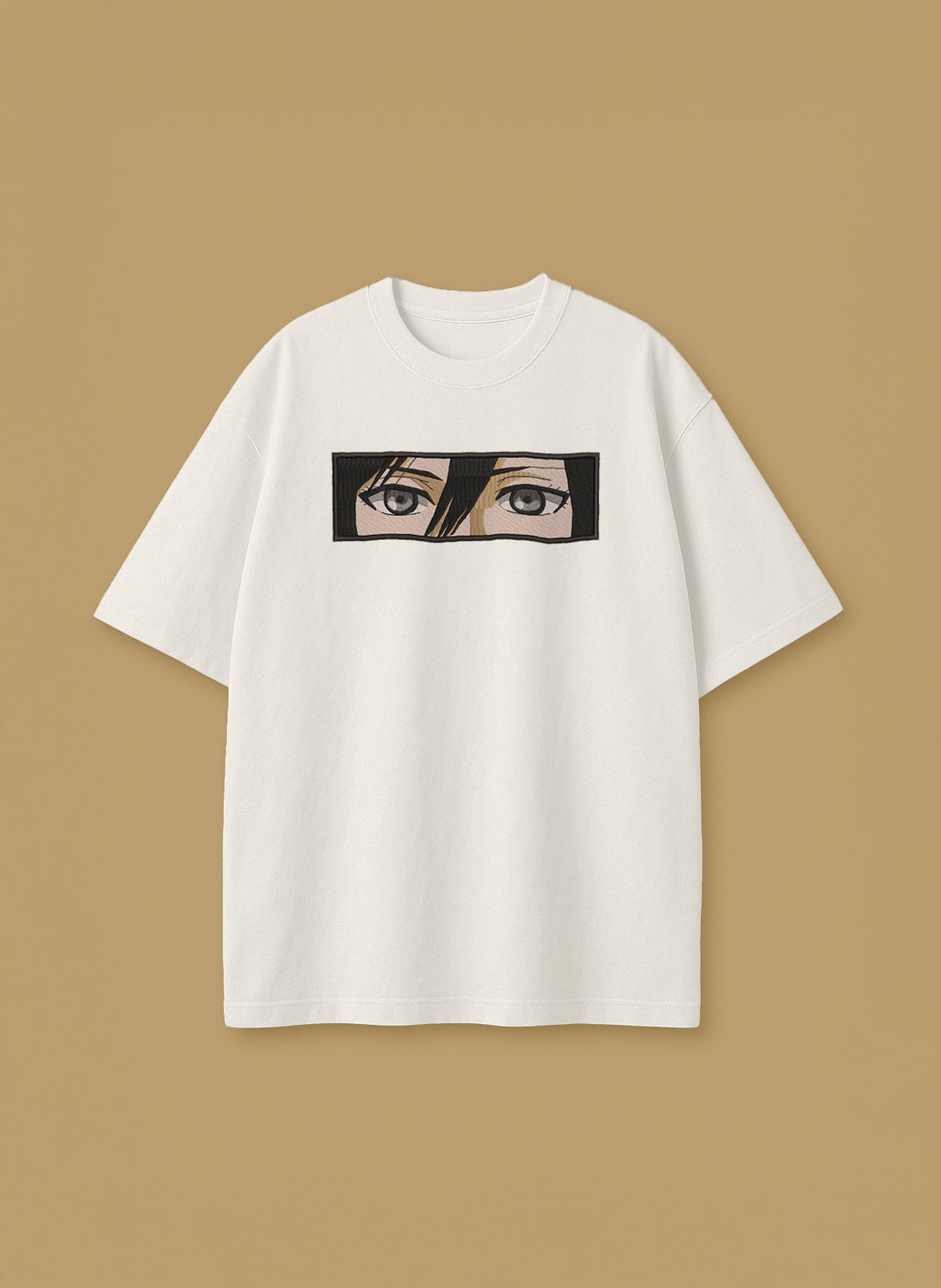 Calm Eyes of Mikasa Ackerman Close-Up - T-Shirt & Hoodie