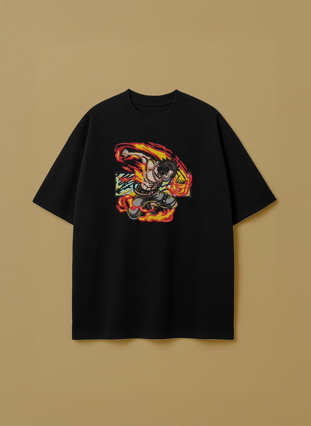 Ace Surrounded by Flames – T-Shirt & Hoodie