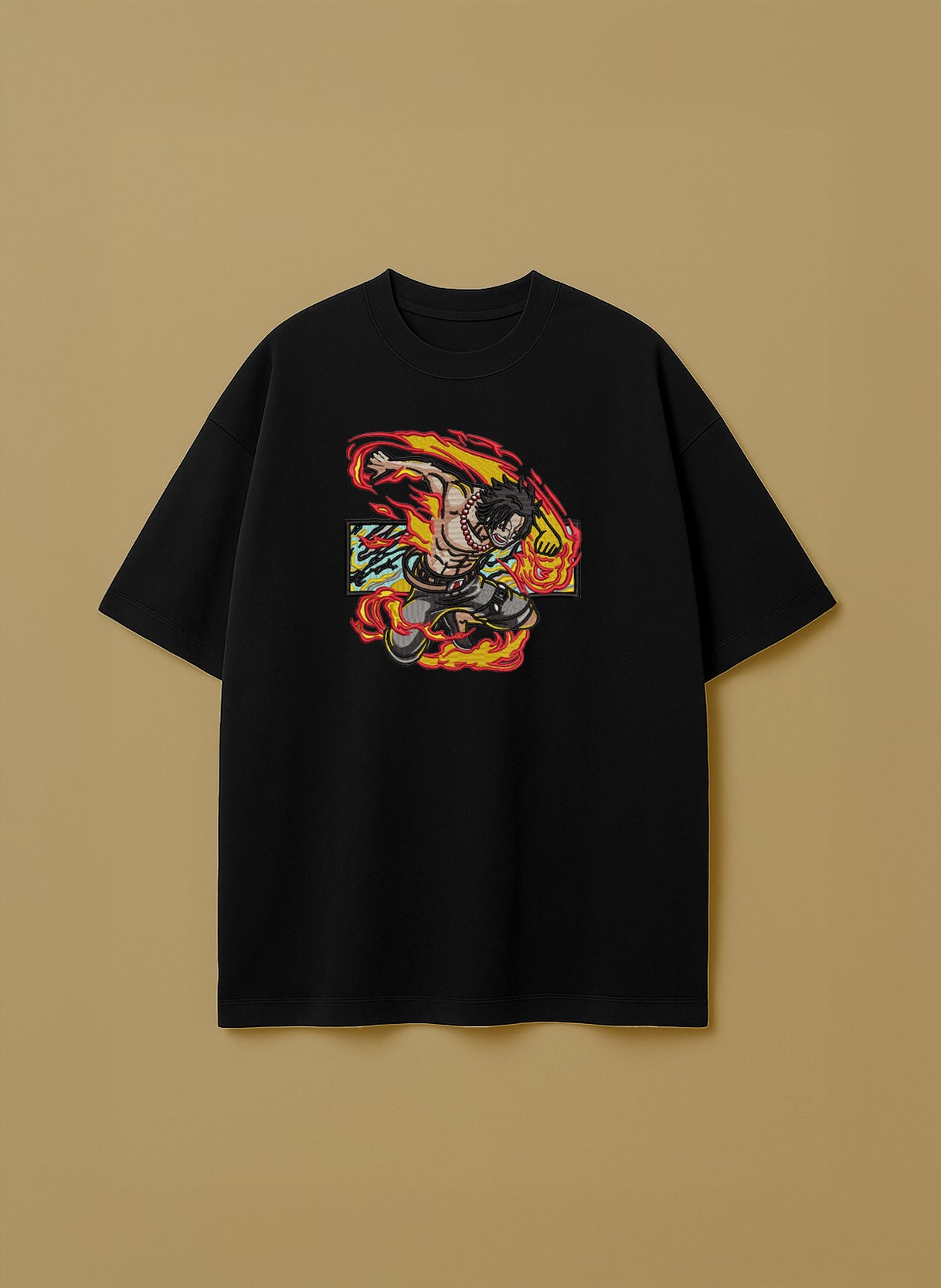 Ace Surrounded by Flames – T-Shirt & Hoodie