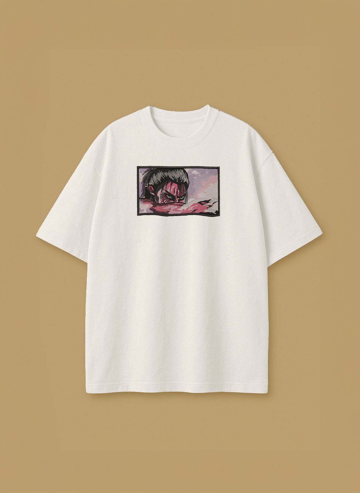 Eren’s Intense Eyes in Shadows – T-Shirt & Hoodie