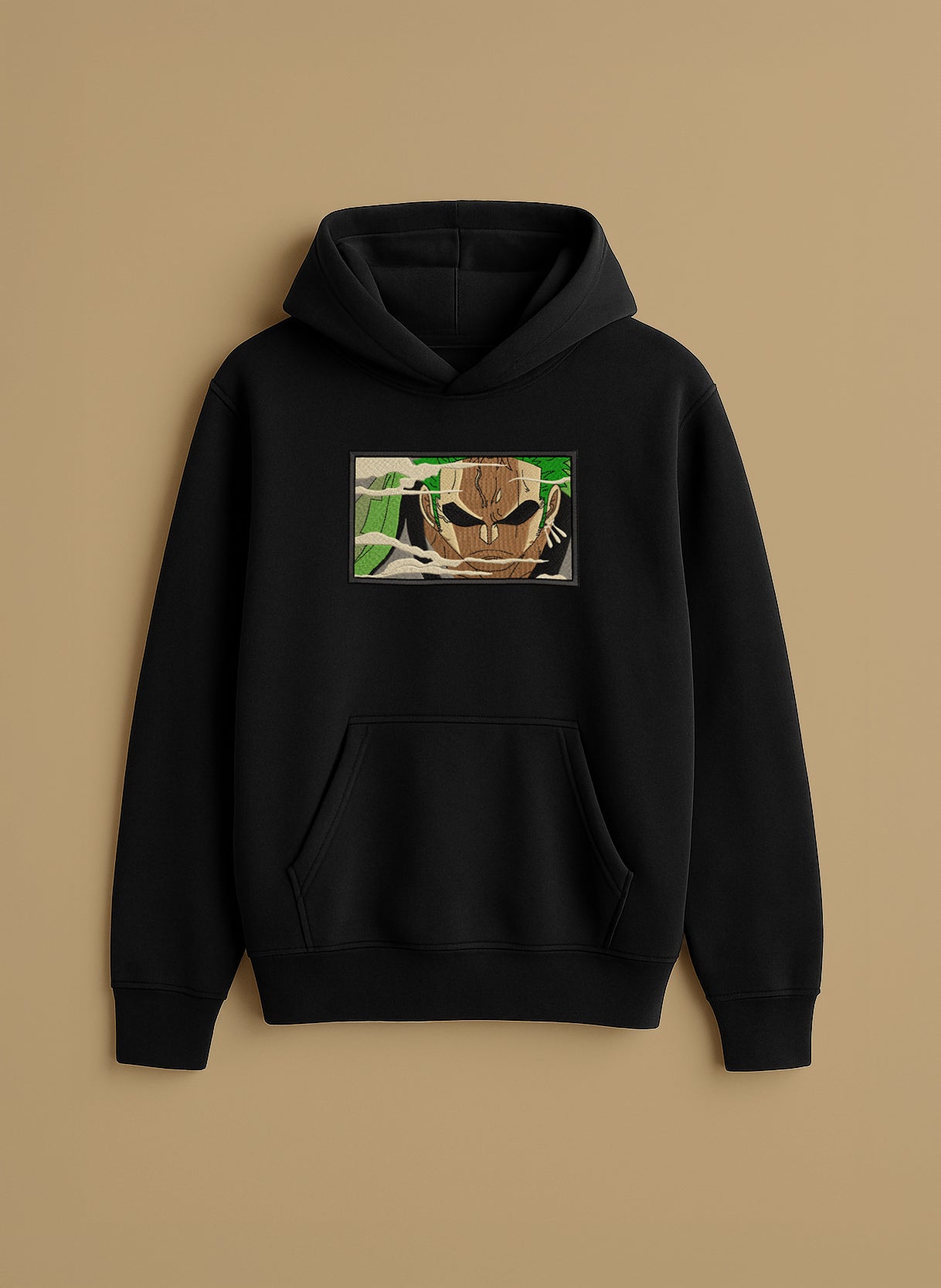 Roronoa Zoro emerging through mist – T-Shirt & Hoodie