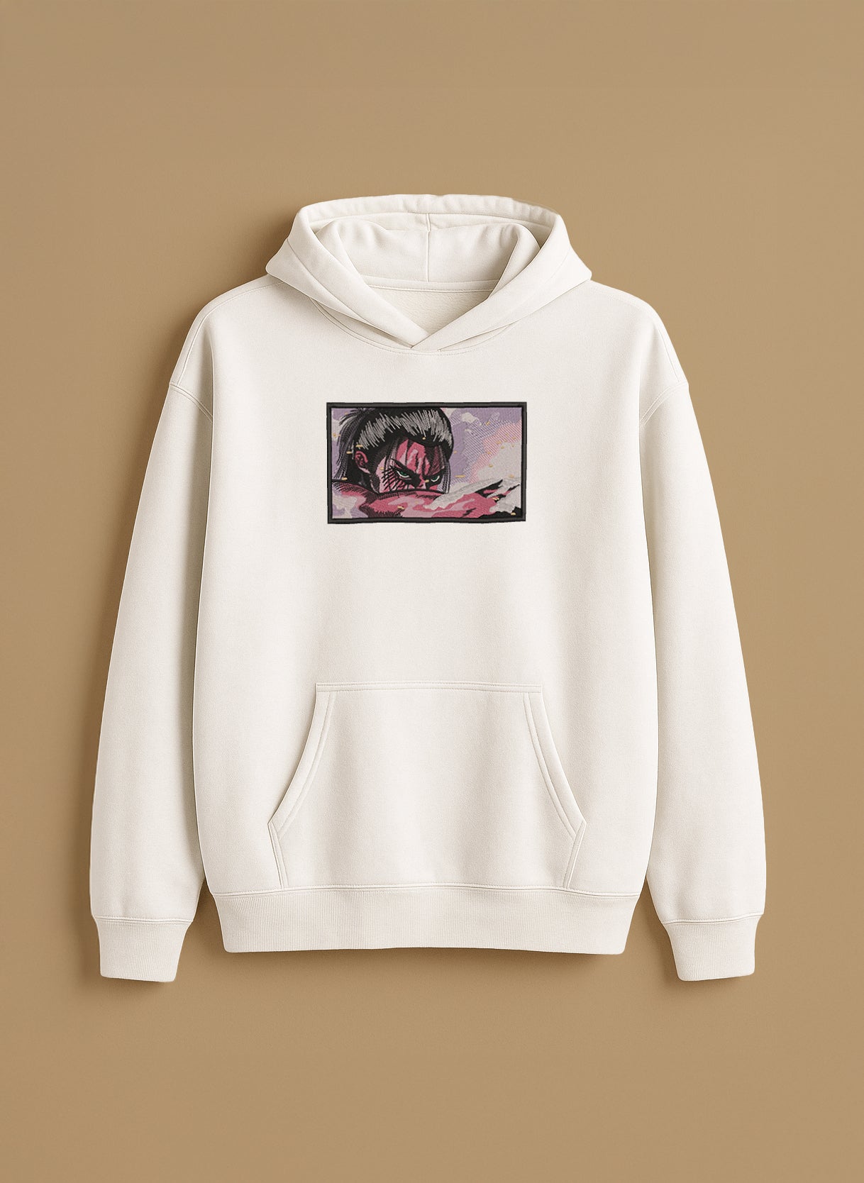 Eren’s Intense Eyes in Shadows – T-Shirt & Hoodie