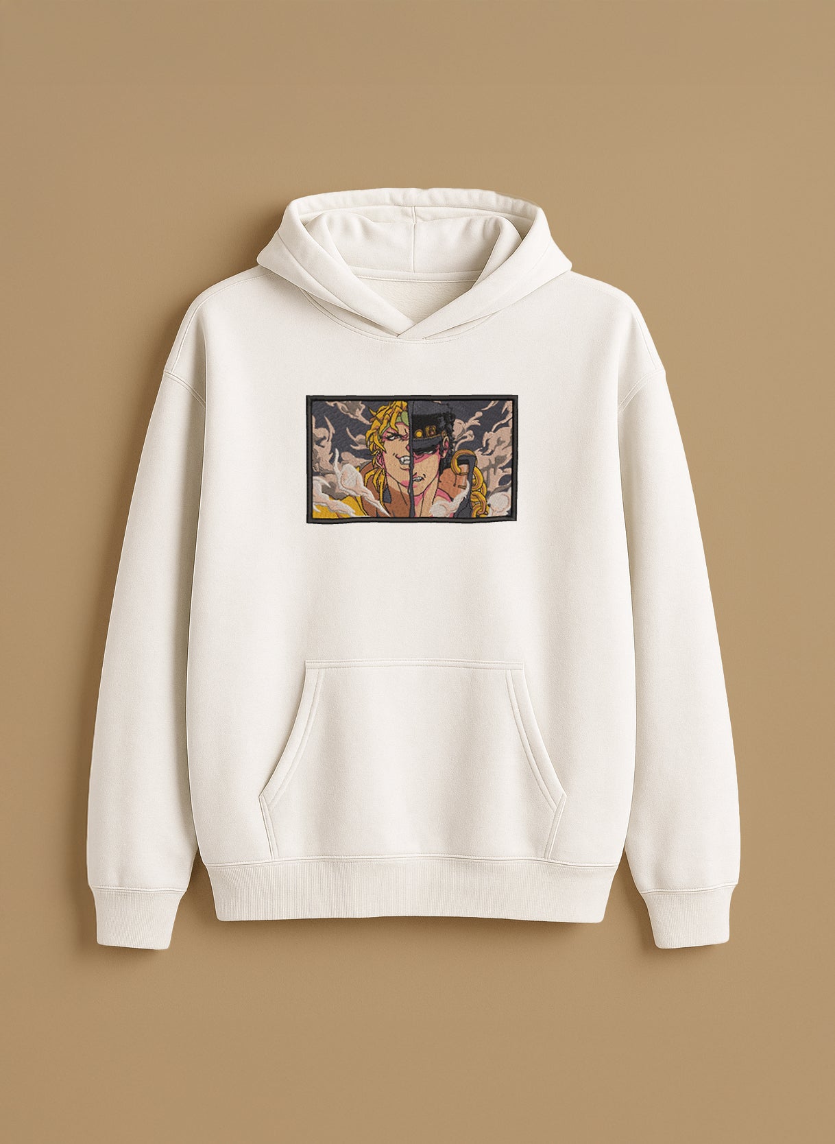 Dio Brando vs Jotaro Kujo split face – T-Shirt & Hoodie