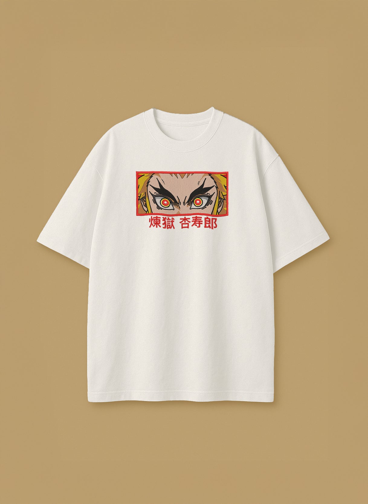 Kyojuro Rengoku fierce eyes close-up – T-Shirt & Hoodie