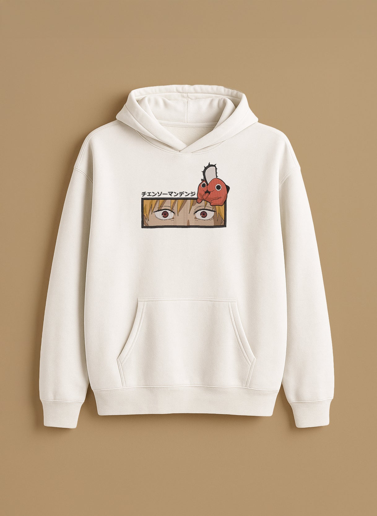 Chainsaw Man Eyes with Pochita – T-Shirt & Hoodie