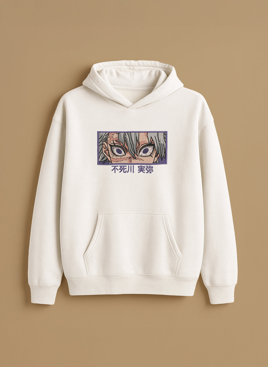 Sanemi Shinazugawa intense gaze close-up – T-Shirt & Hoodie