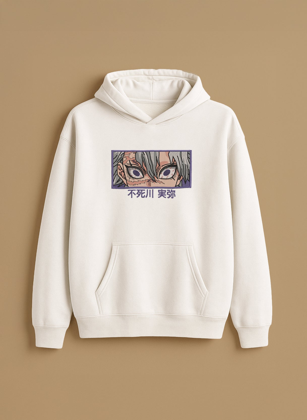 Sanemi Shinazugawa intense gaze close-up – T-Shirt & Hoodie