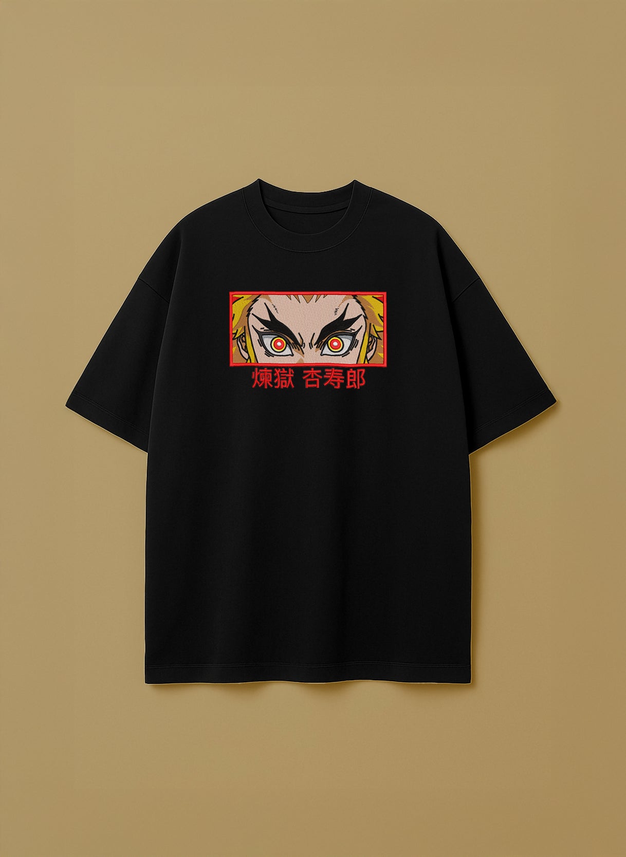 Kyojuro Rengoku fierce eyes close-up – T-Shirt & Hoodie