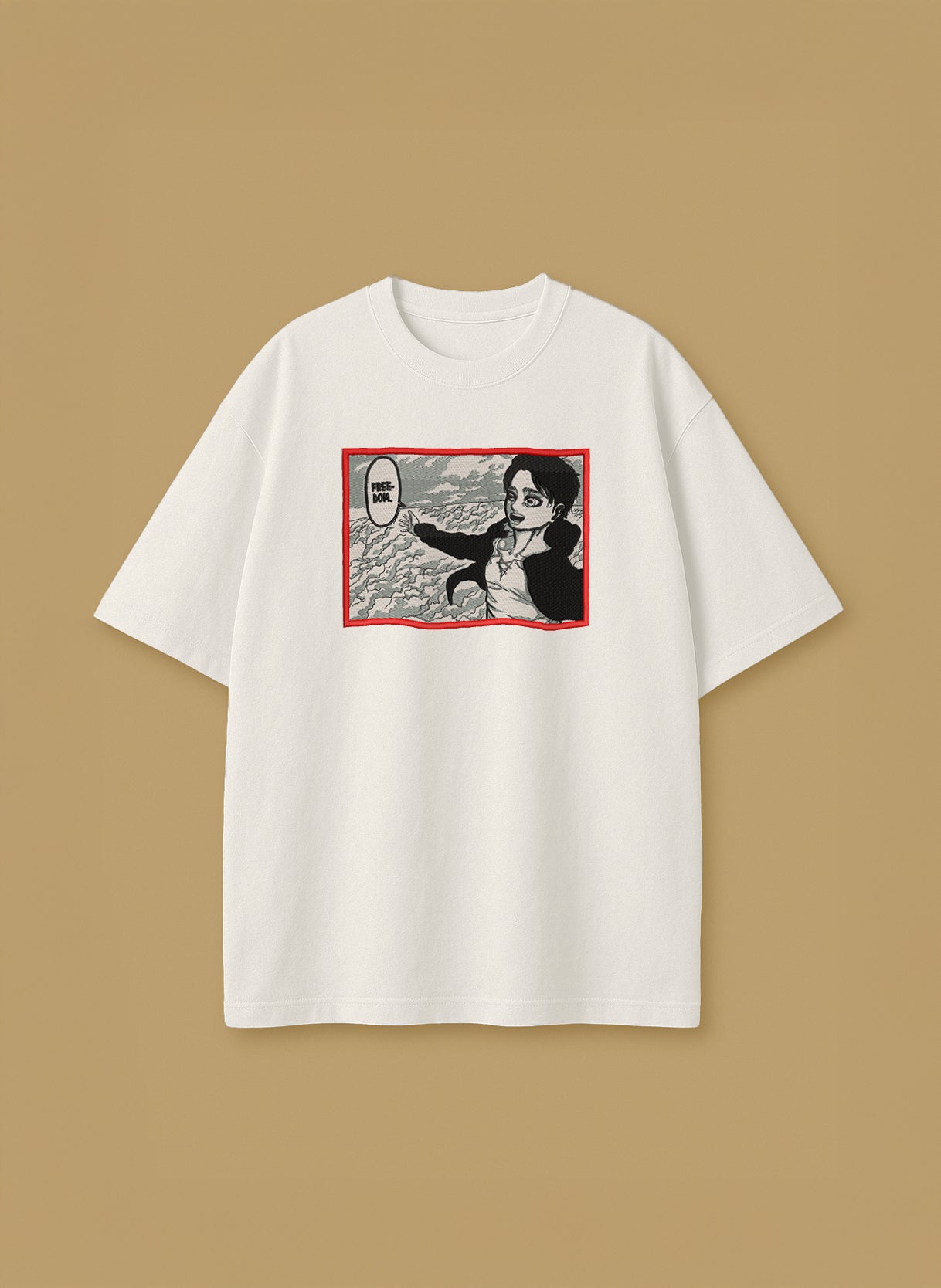 Eren Screaming “Freedom” – T-Shirt & Hoodie